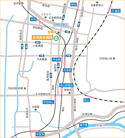 駐車場案内地図